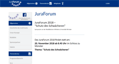 Desktop Screenshot of juraforum.net